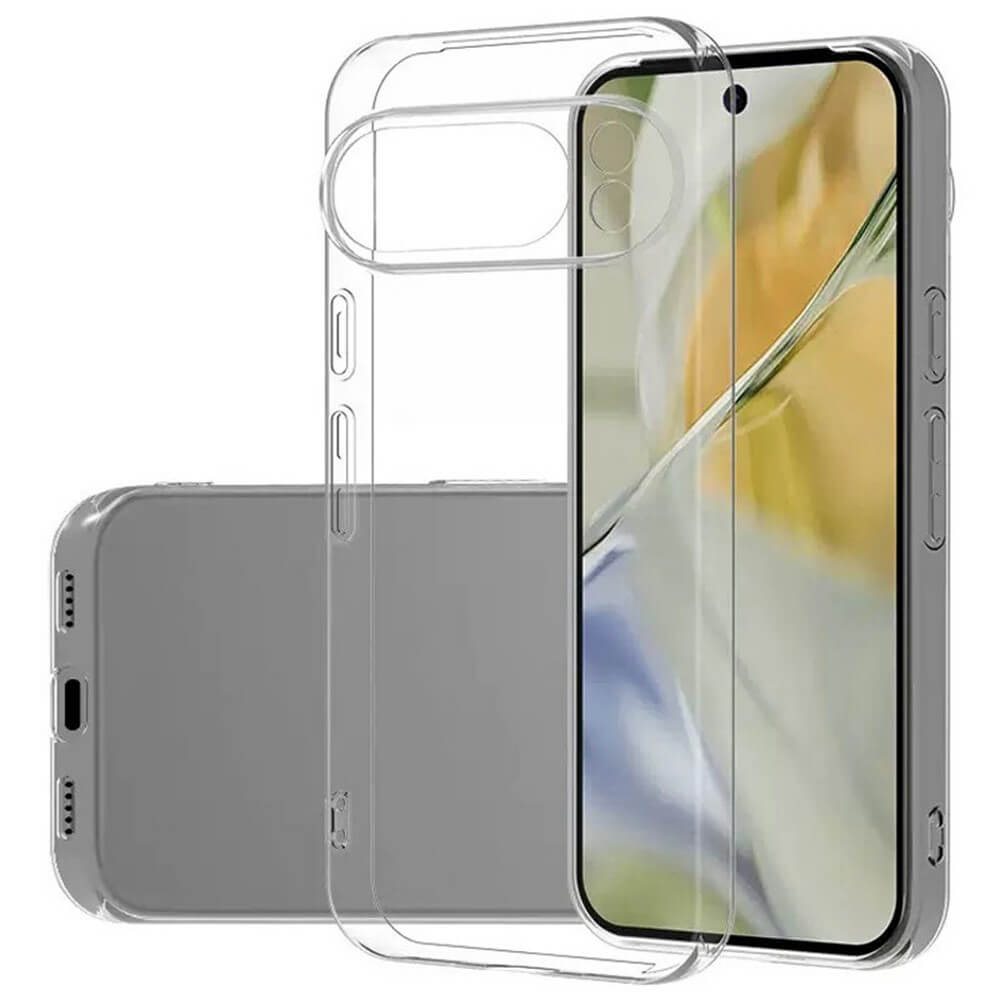 Google Pixel 10 Pro - Silicone Rubber Case transparent