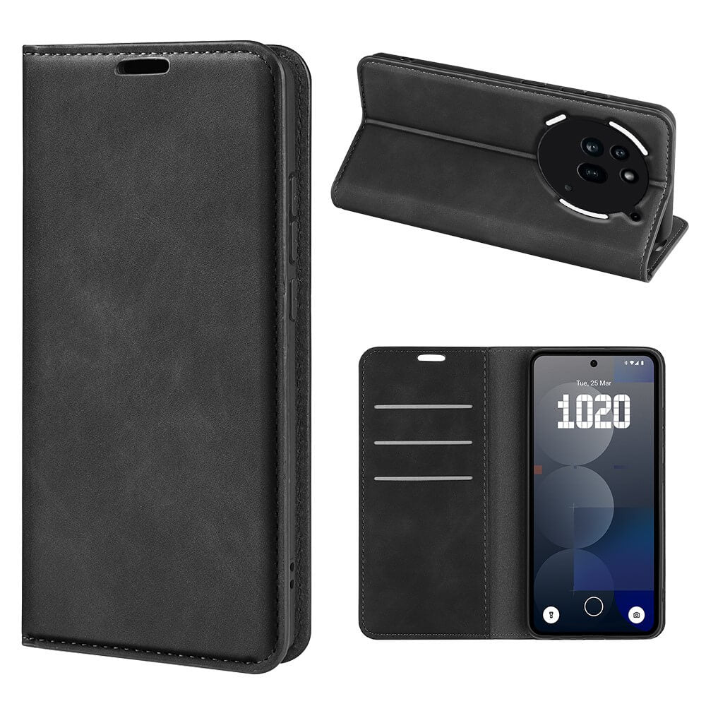 Nothing Phone (3a) Pro - Stand Flip Case Hülle