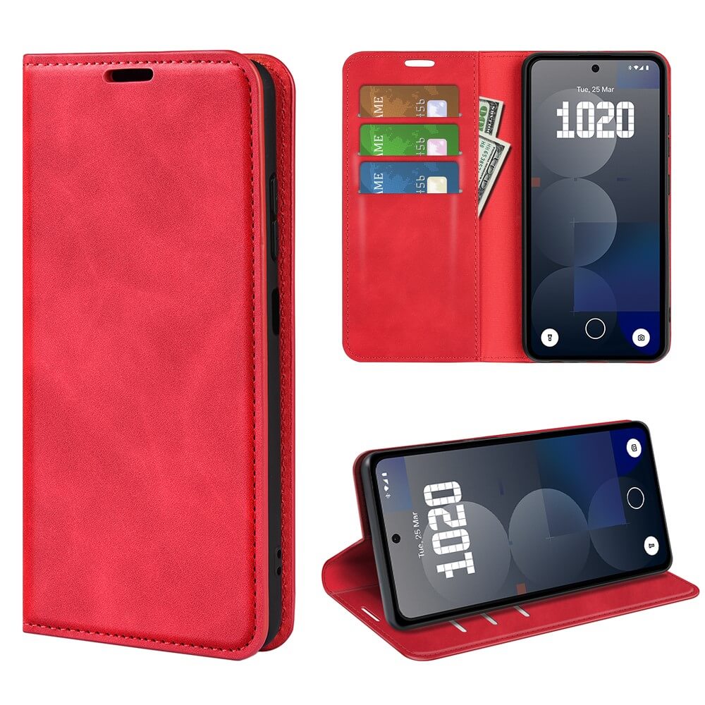 Nothing Phone (3a) Pro - Stand Flip Case Hülle