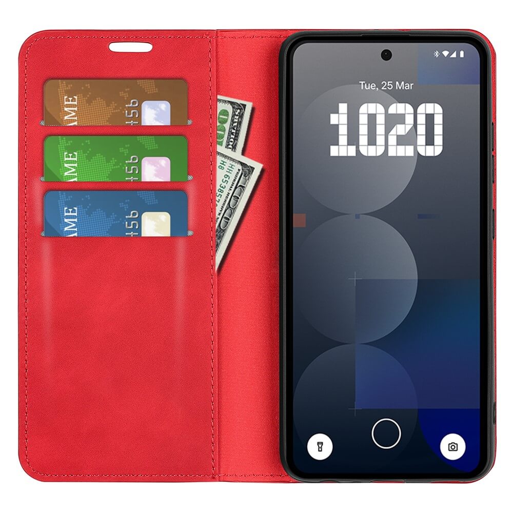 Nothing Phone (3a) Pro - Stand Flip Case Hülle