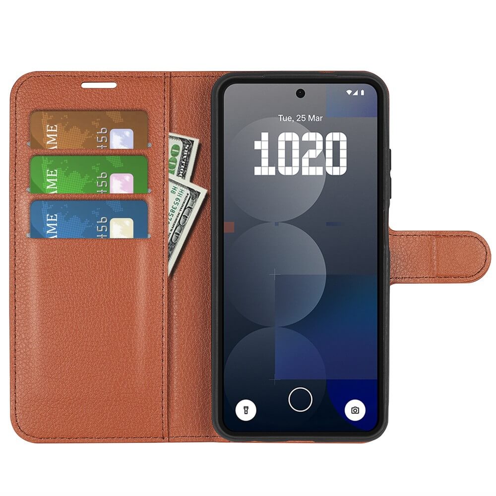 Nothing Phone (3a) Pro - Leather Case Cover