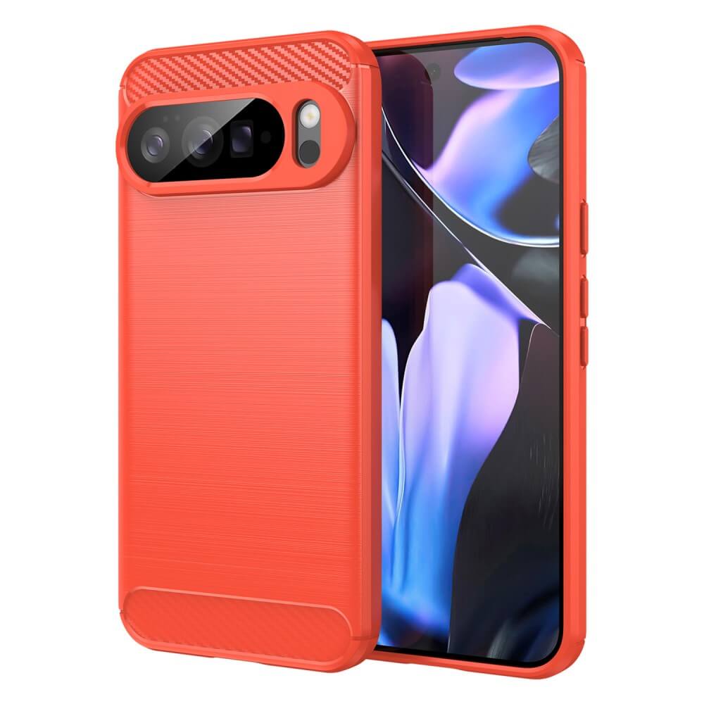 Google Pixel 10 Pro XL  - Cover in look metallo carbonio