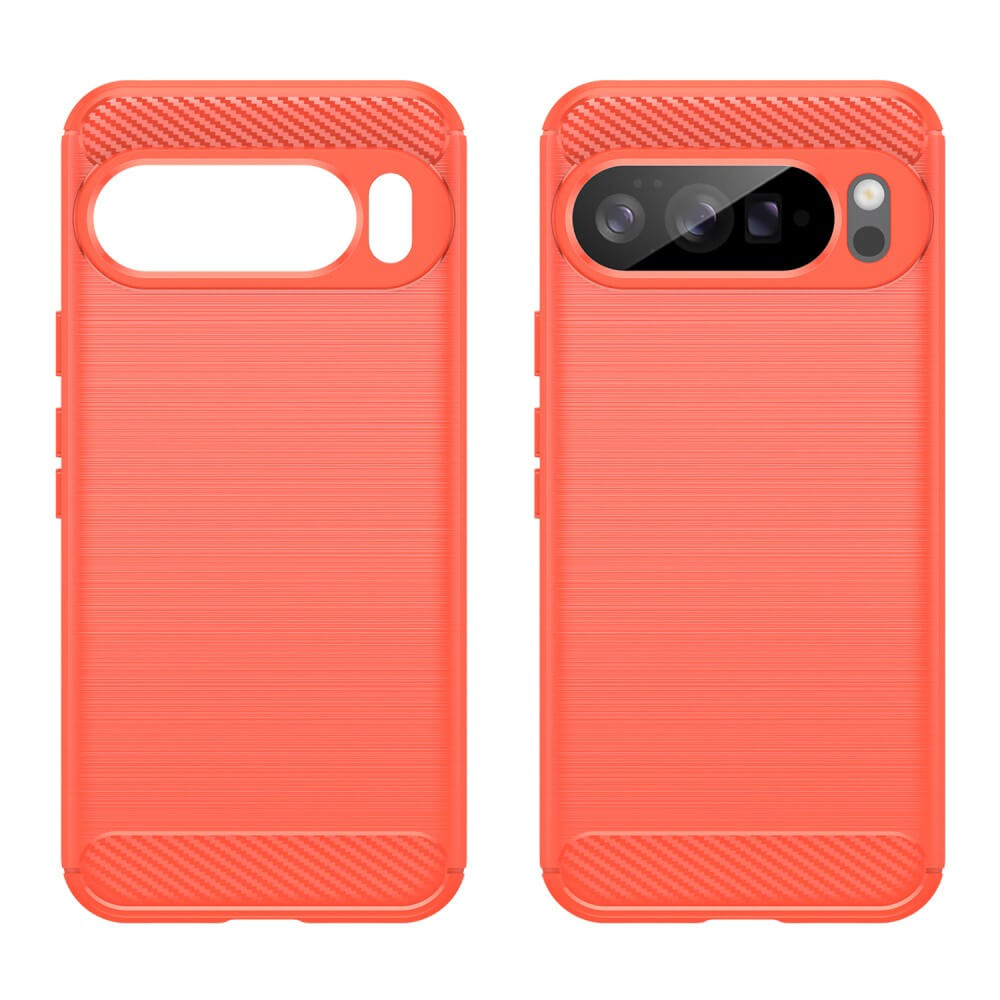 Google Pixel 10 Pro XL  - Cover in look metallo carbonio