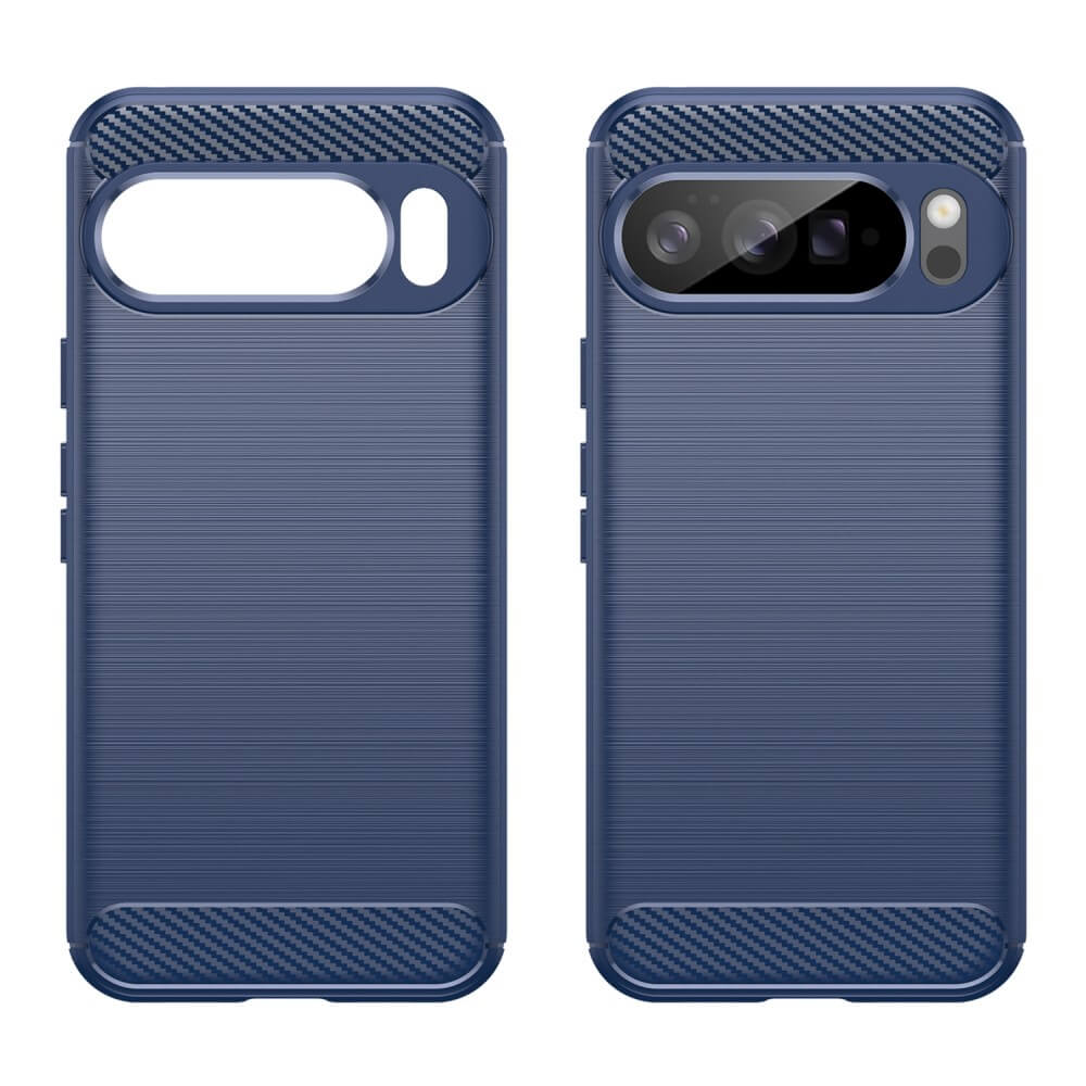 Google Pixel 10 Pro XL  - Cover in look metallo carbonio