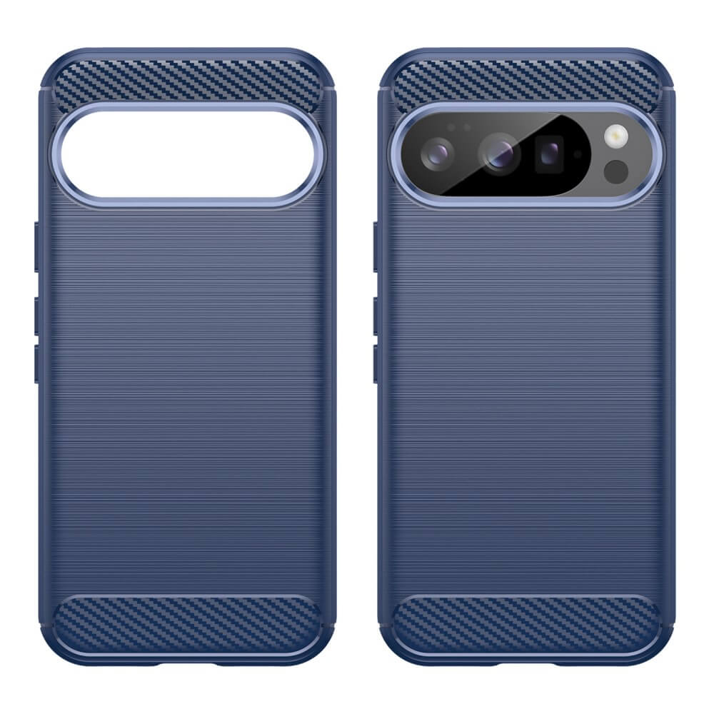 Google Pixel 10 - Metall Carbon Look Hülle