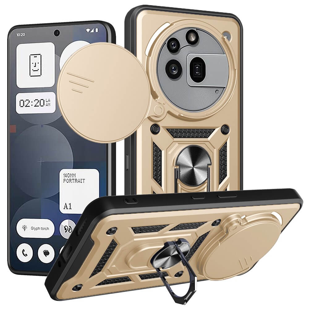 Nothing Phone (3a) Pro - Armor Case mit Kickstand