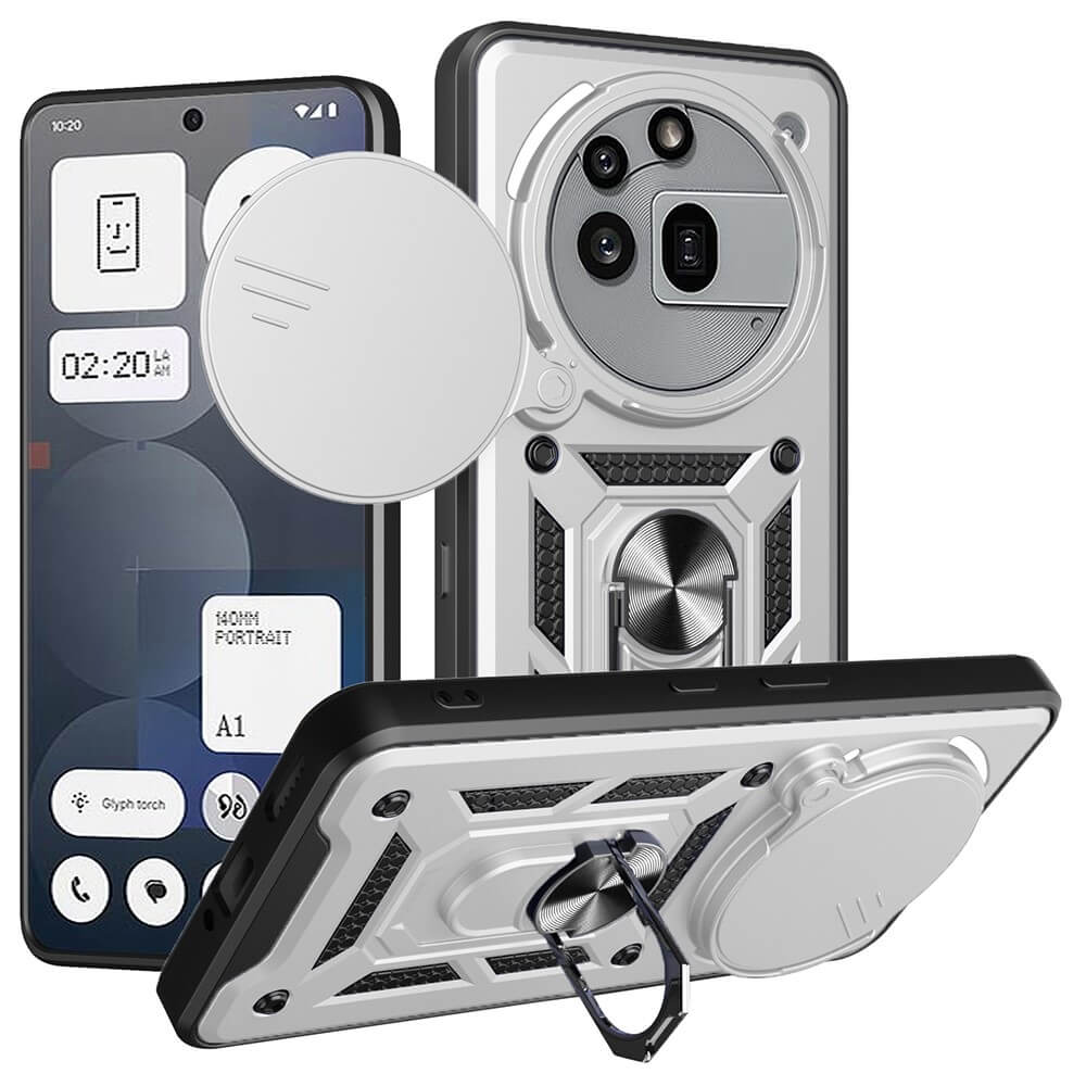 Nothing Phone (3a) Pro - Armor Case mit Kickstand