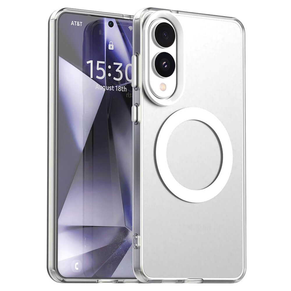 Galaxy S25 Edge - Schützende Acryl-Handyhülle mit Magnet