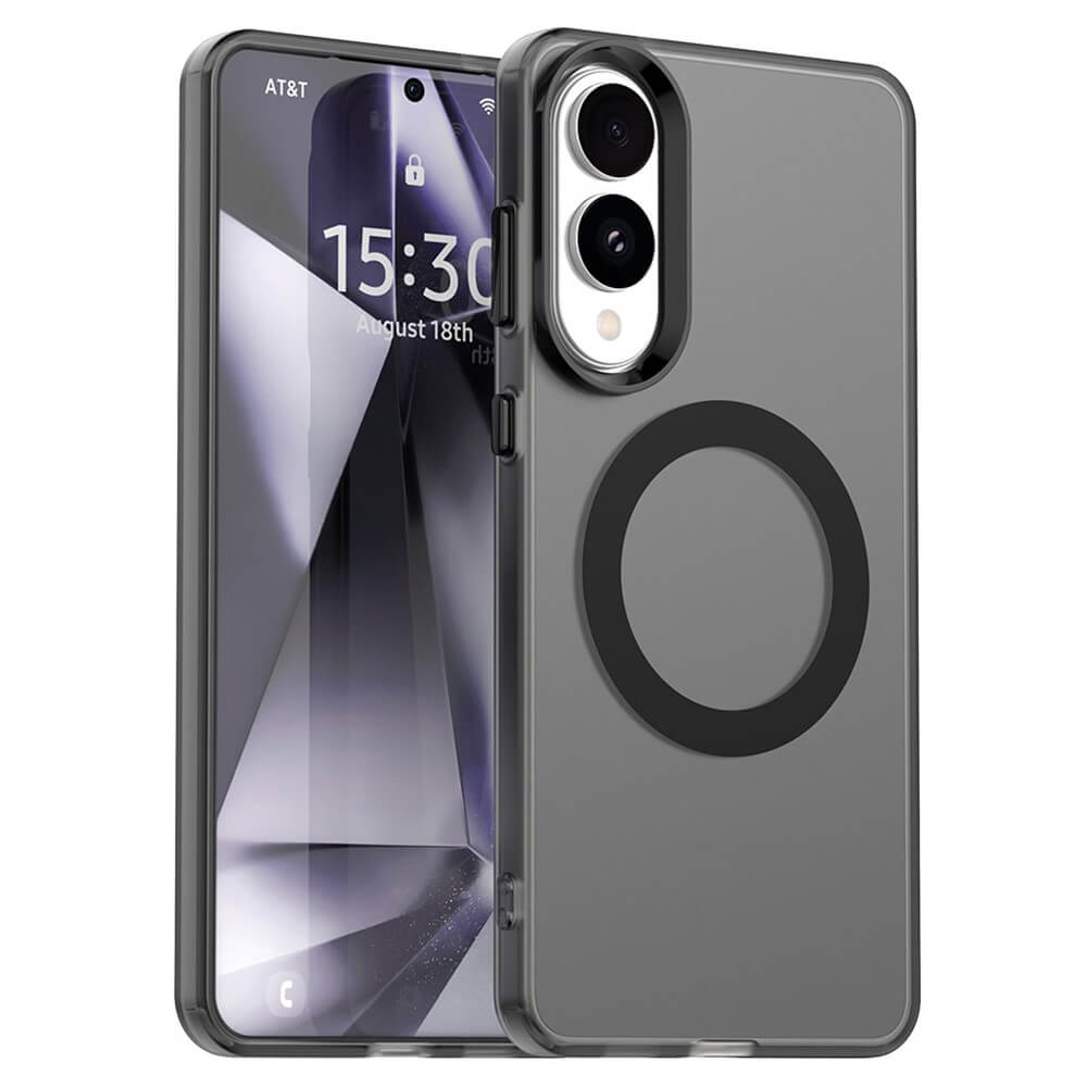 Galaxy S25 Edge - Schützende Acryl-Handyhülle mit Magnet