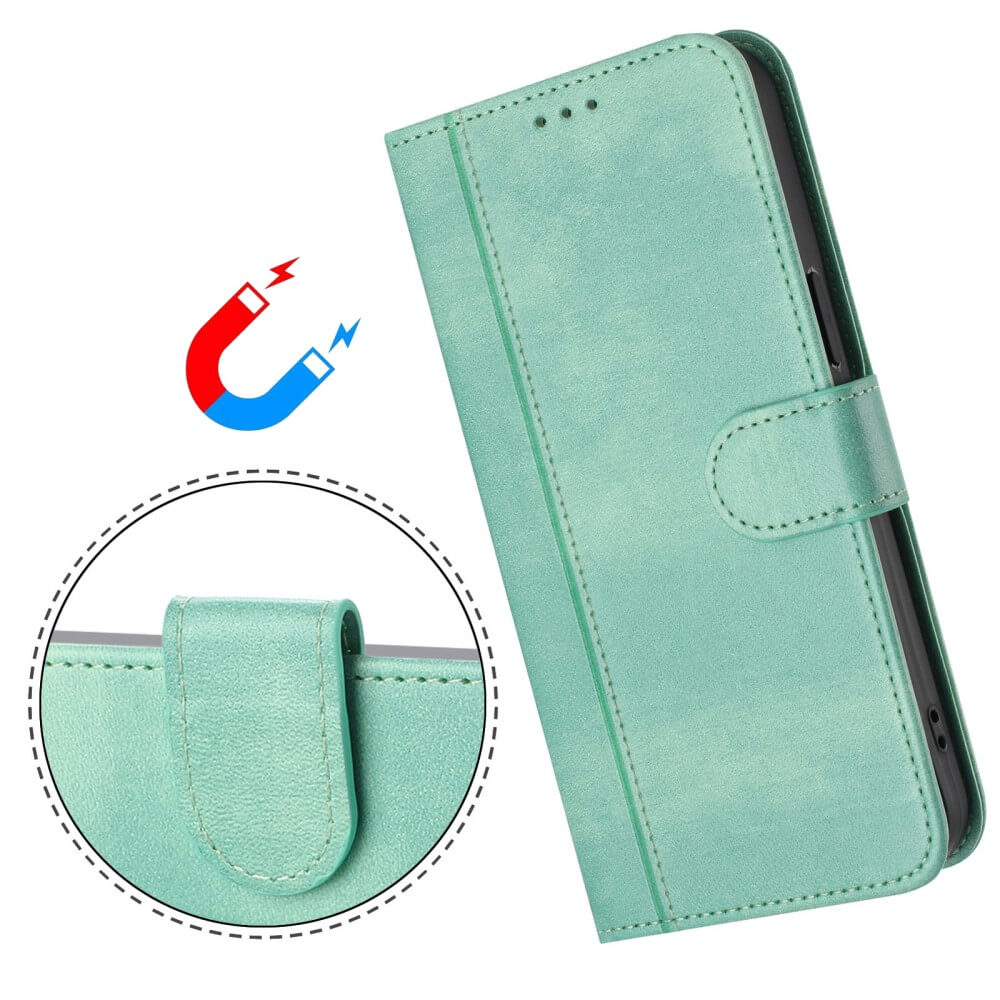 HONOR Magic7 Lite - Custodia in pelle scamosciata dal design vintage