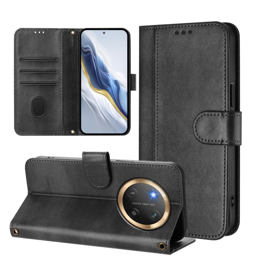 HONOR Magic7 Lite - Custodia in pelle scamosciata dal design vintage