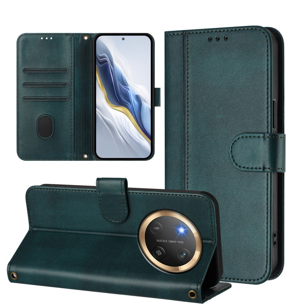 HONOR Magic7 Lite - Custodia in pelle scamosciata dal design vintage