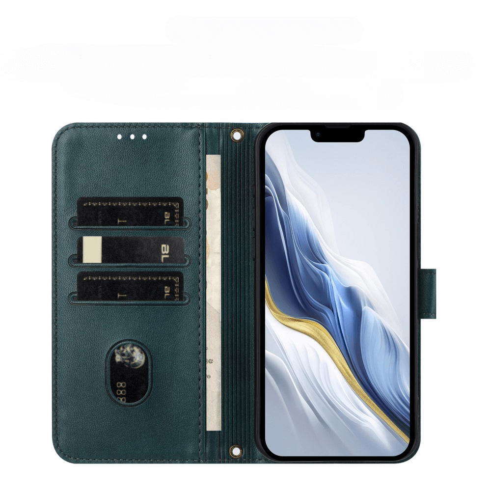 HONOR Magic7 Lite - Custodia in pelle scamosciata dal design vintage