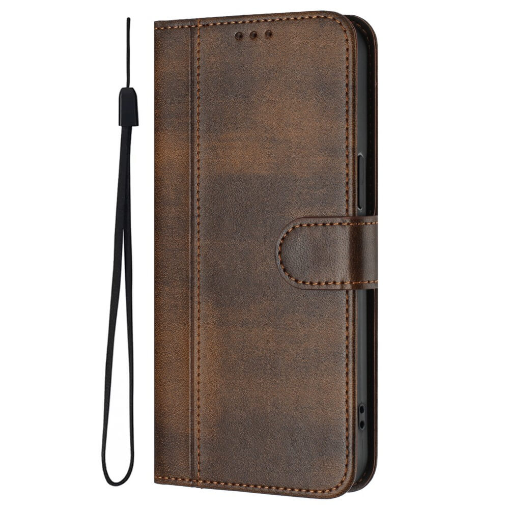HONOR Magic7 Lite - Custodia in pelle scamosciata dal design vintage
