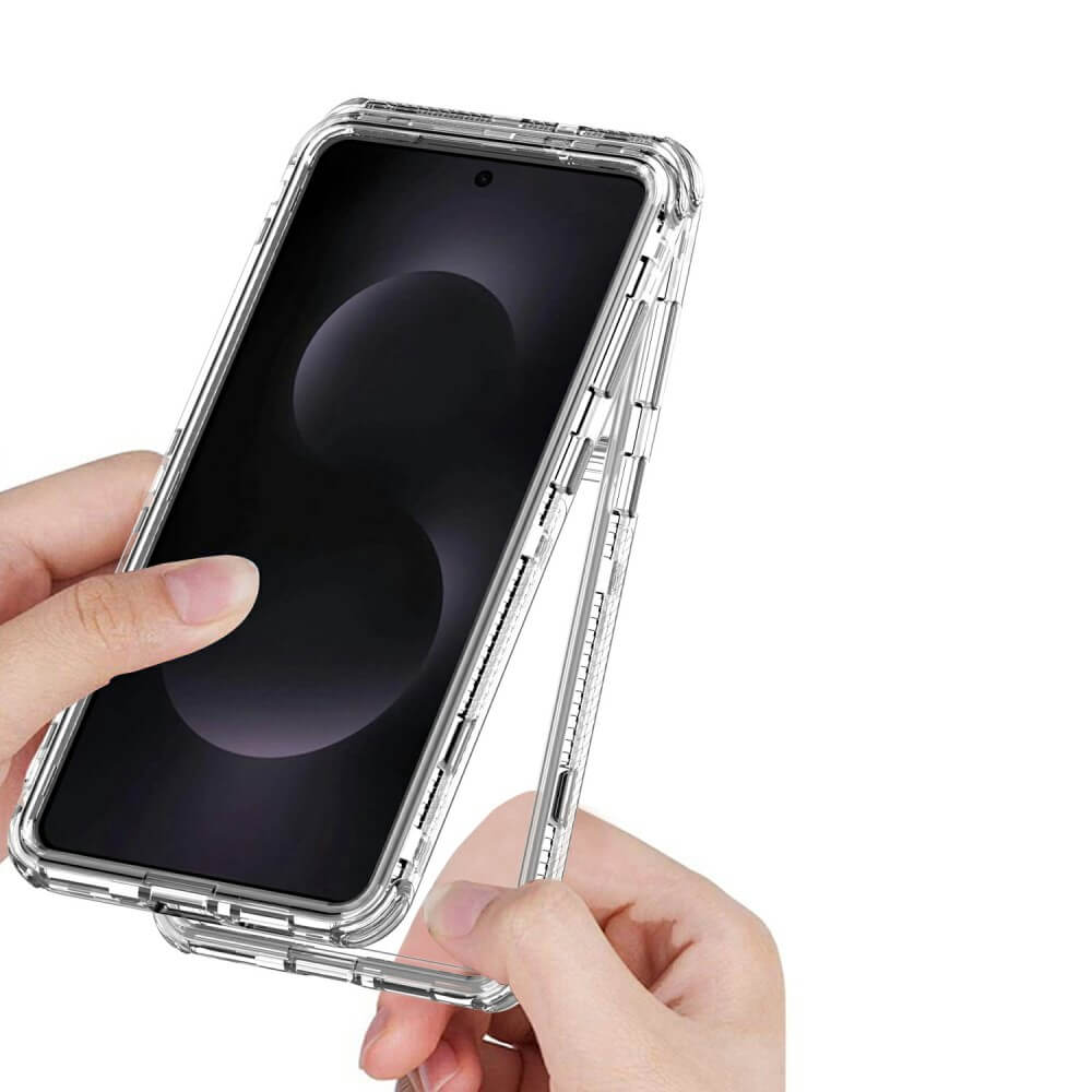 Galaxy S25 Edge - Stossfeste Hybrid Handyhülle