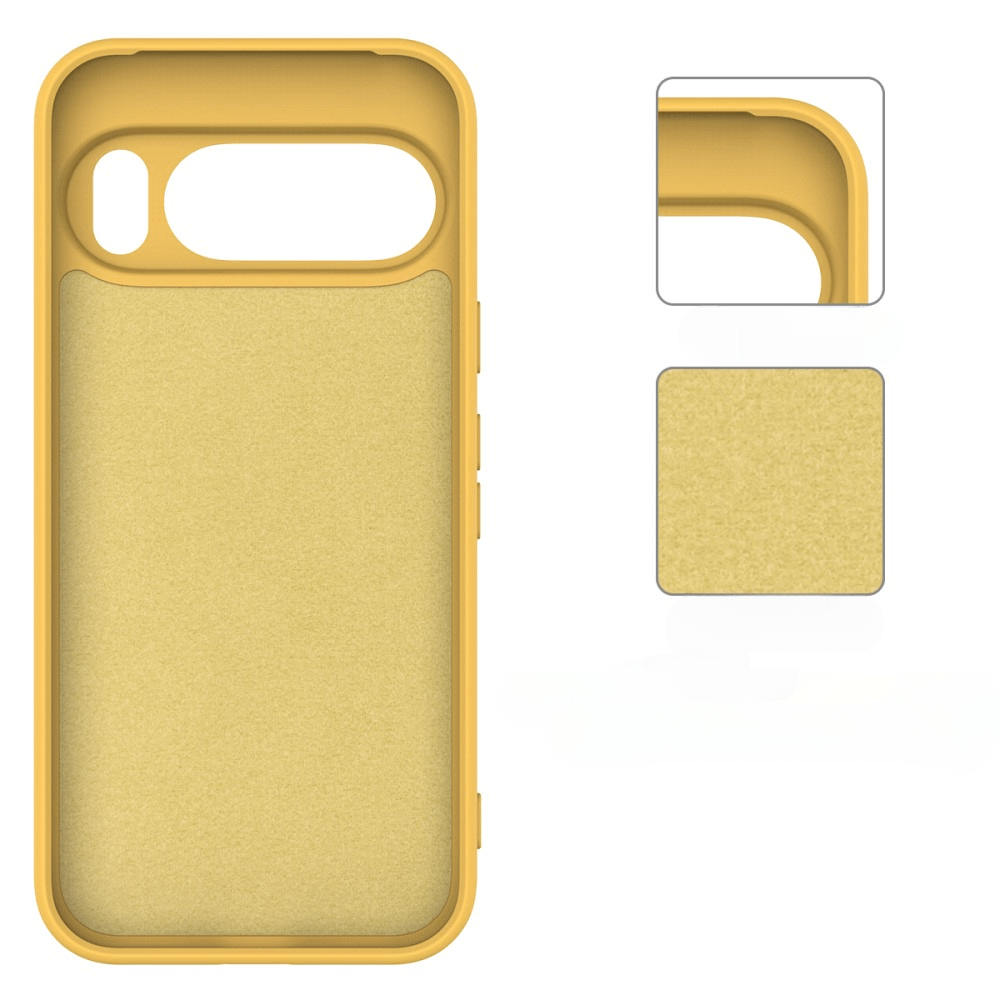 Google Pixel 10 Pro XL - Coque en caoutchouc silicone