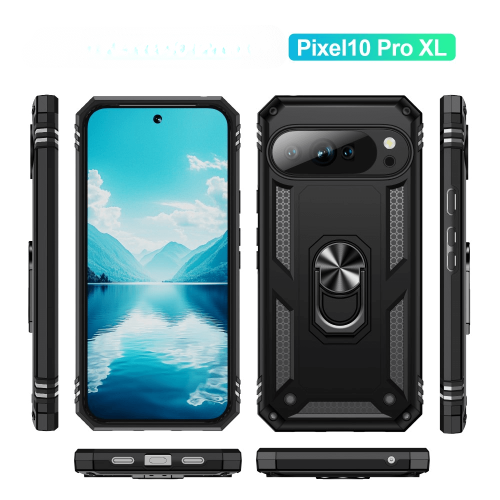 Google Pixel 10 Pro XL - Robustes Back Cover mit Kickstand