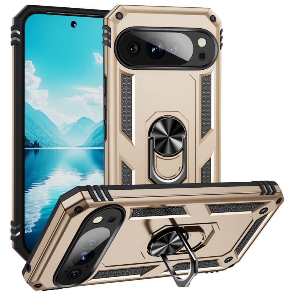 Google Pixel 10 Pro XL - Robustes Back Cover mit Kickstand