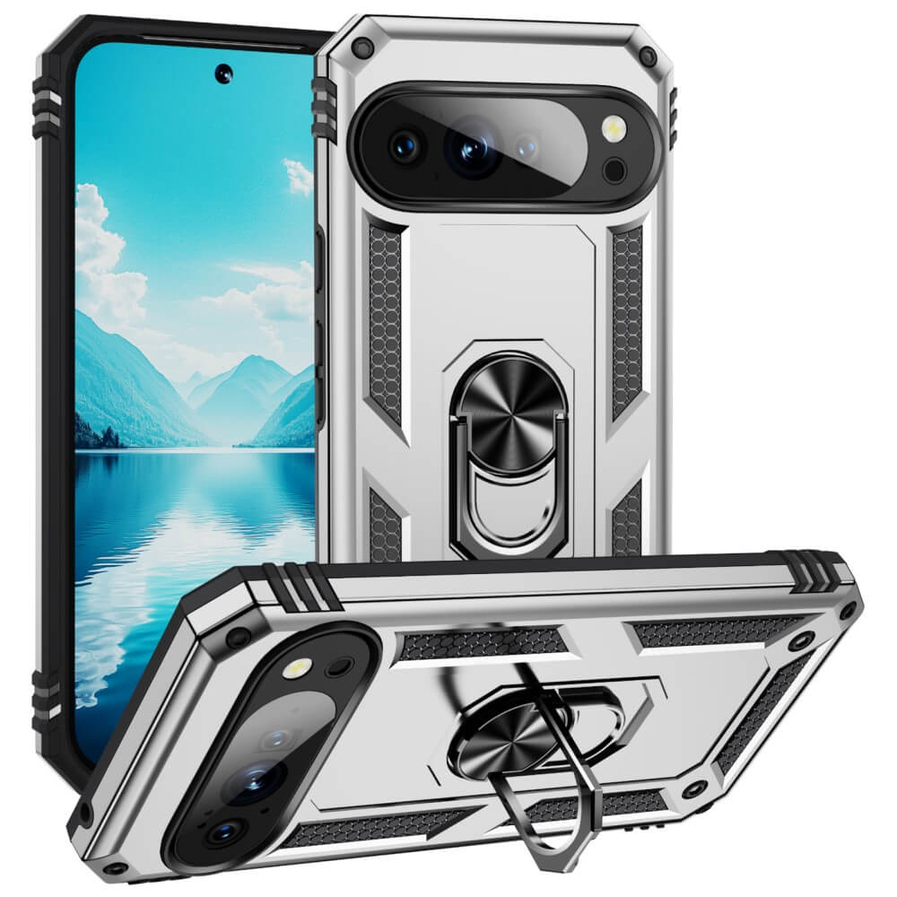 Google Pixel 10 Pro XL - Robustes Back Cover mit Kickstand