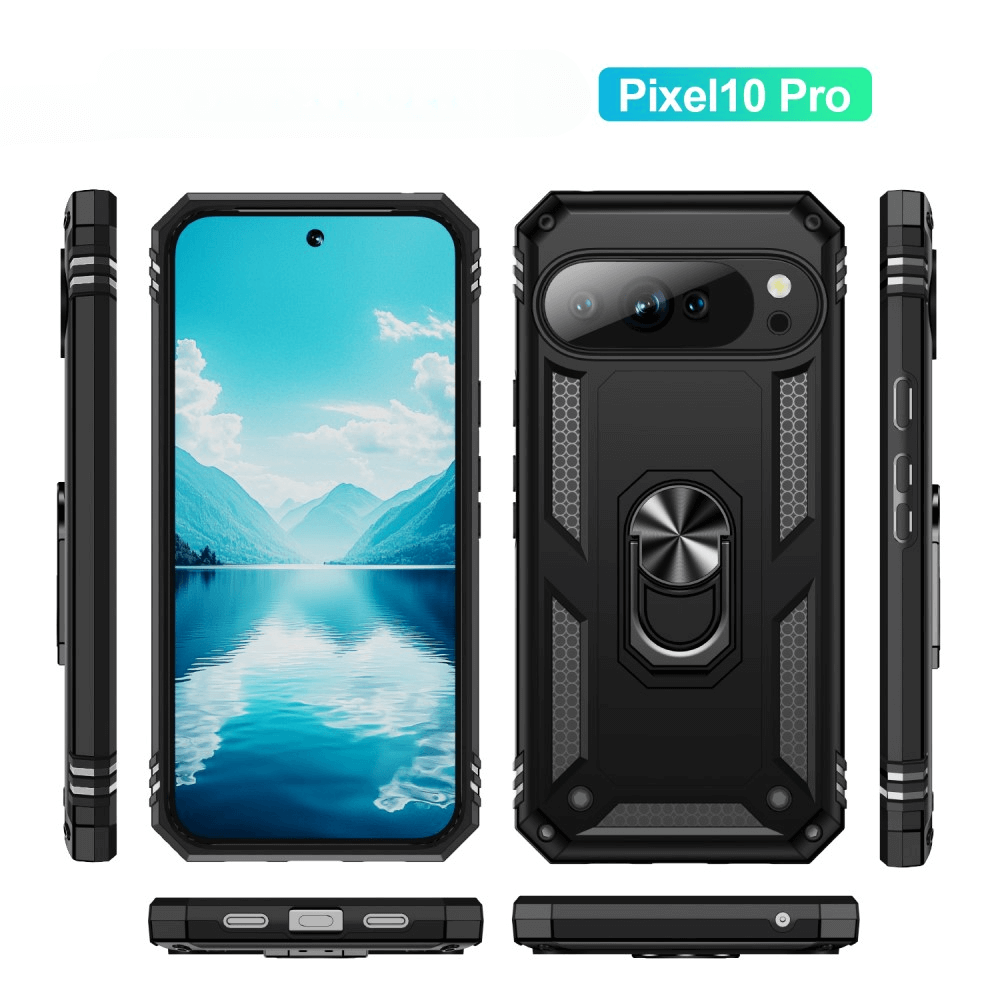 Google Pixel 10 / 10 Pro - Robustes Back Cover mit Kickstand