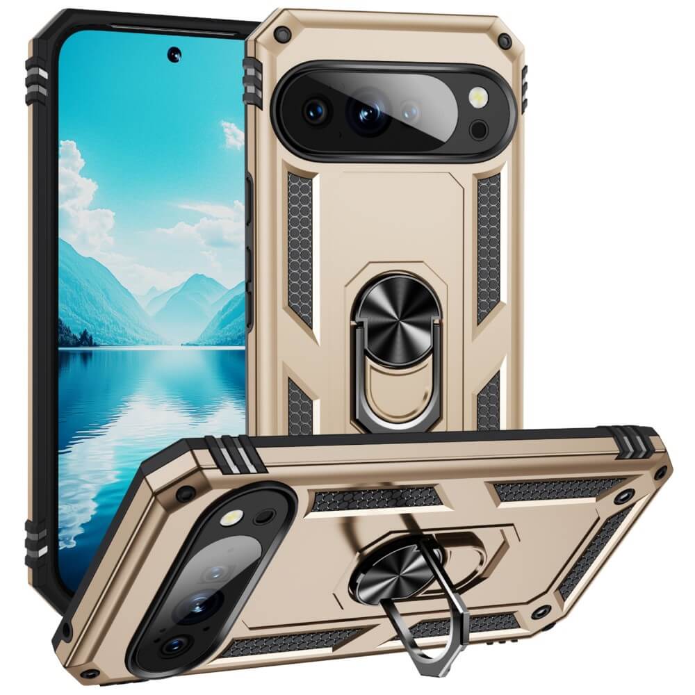 Google Pixel 10 / 10 Pro - Robustes Back Cover mit Kickstand