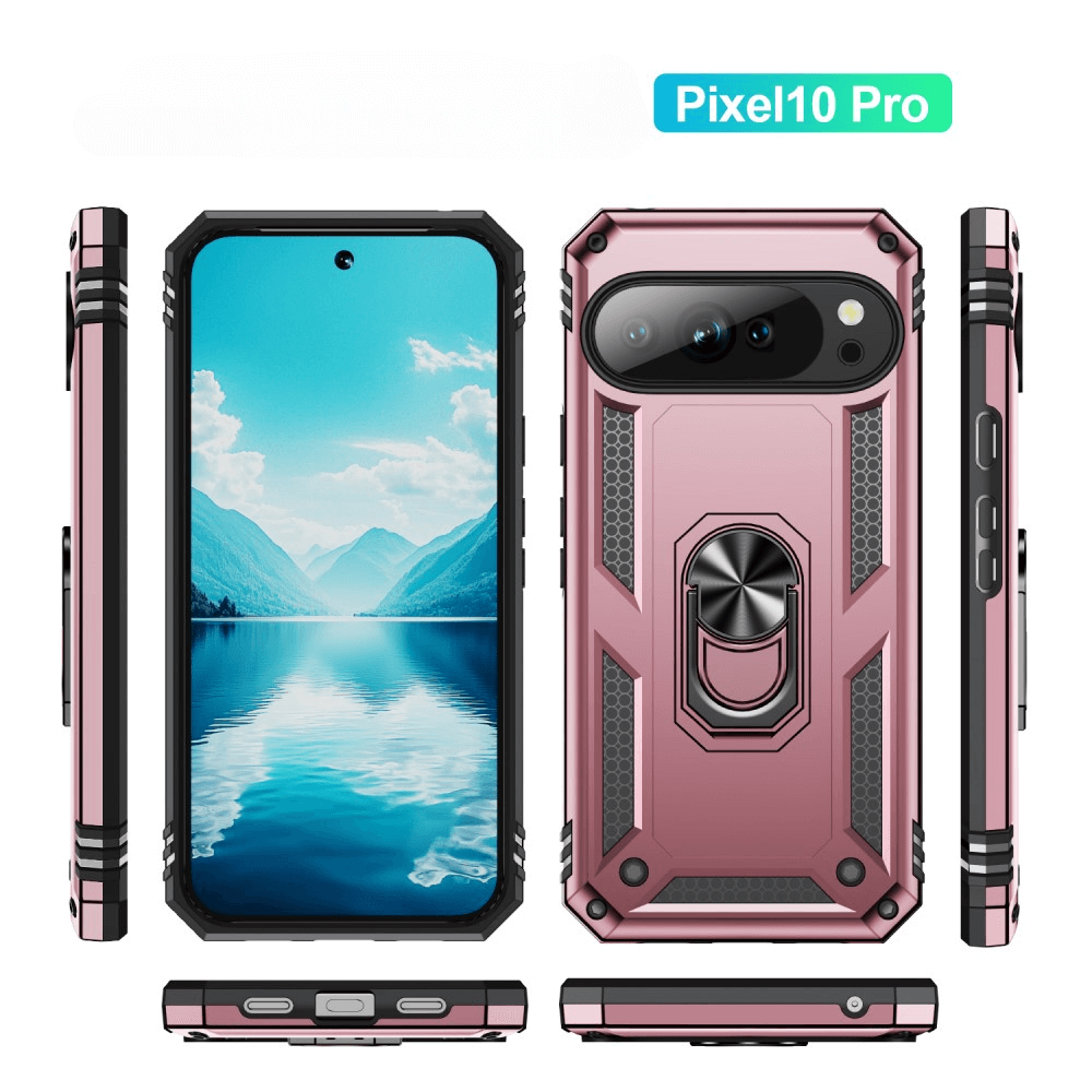 Google Pixel 10 / 10 Pro - Robustes Back Cover mit Kickstand