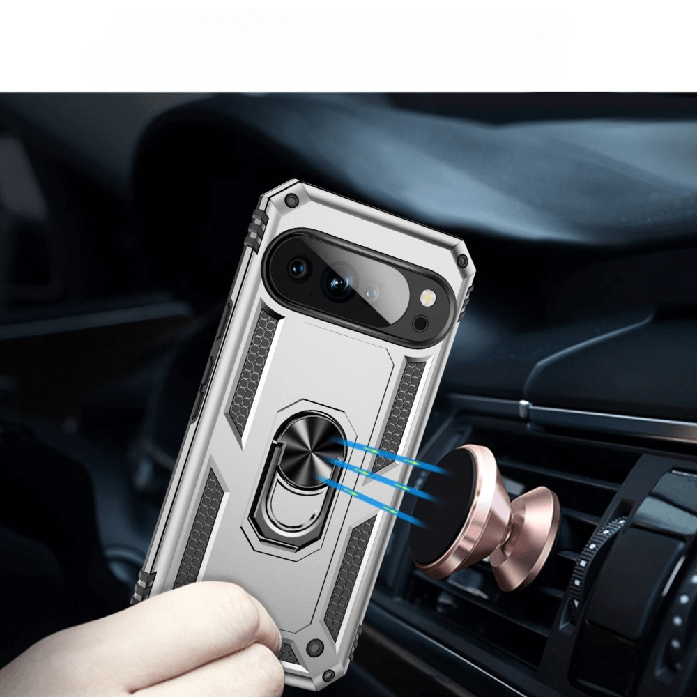 Google Pixel 10 / 10 Pro - Robustes Back Cover mit Kickstand