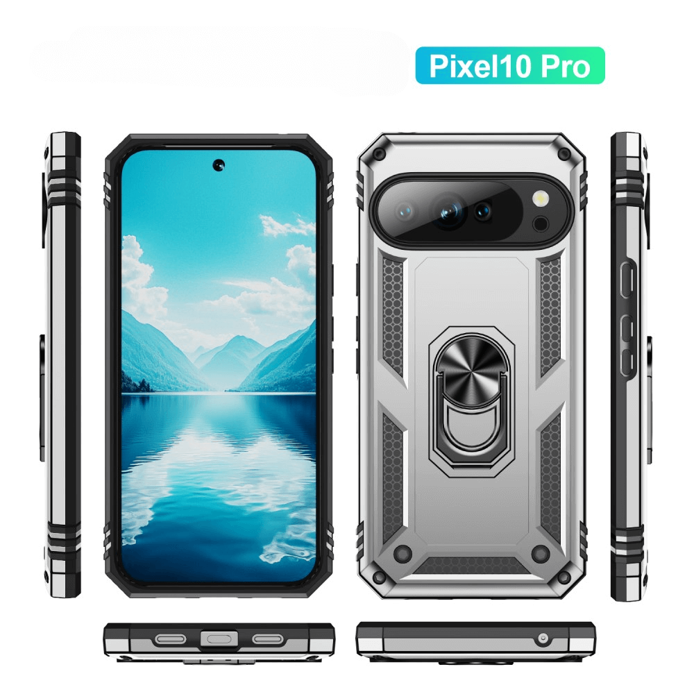 Google Pixel 10 / 10 Pro - Robustes Back Cover mit Kickstand