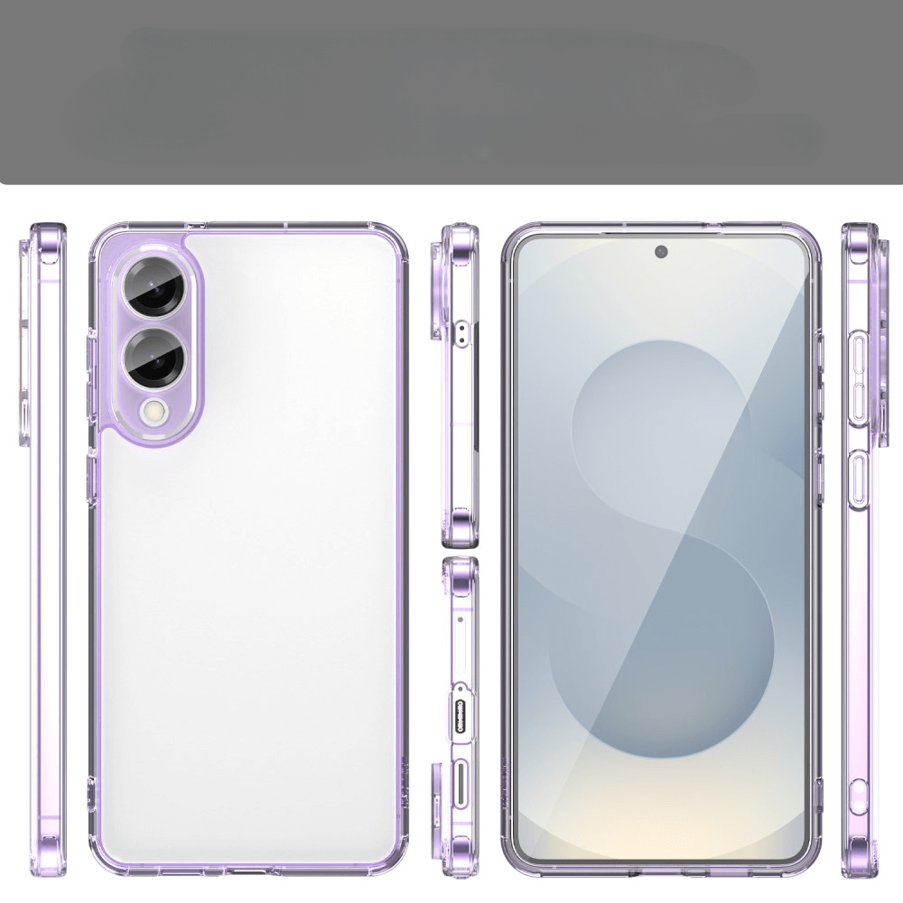 Galaxy S25 Edge - Acryl-Handyhülle mit Bumper und Kameraschutz