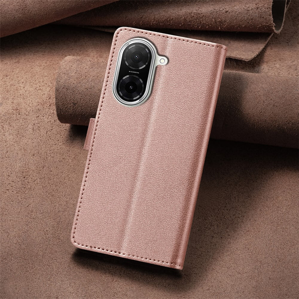 Xiaomi Redmi A5 / Poco C61 - BINFEN Leder Etui Hülle mit RFID Blocker