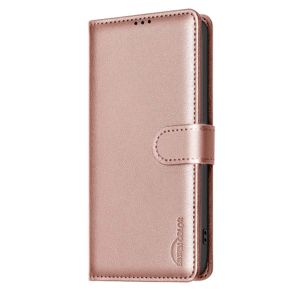 Xiaomi Redmi A5 / Poco C61 - BINFEN Leder Etui Hülle mit RFID Blocker