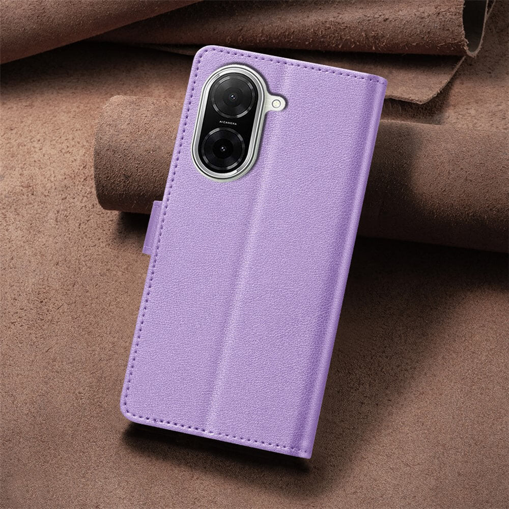 Xiaomi Redmi A5 / Poco C61 - BINFEN Leder Etui Hülle mit RFID Blocker