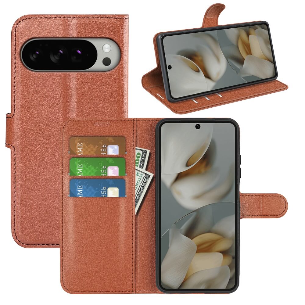 Google Pixel 10 Pro XL - Leather Case Cover