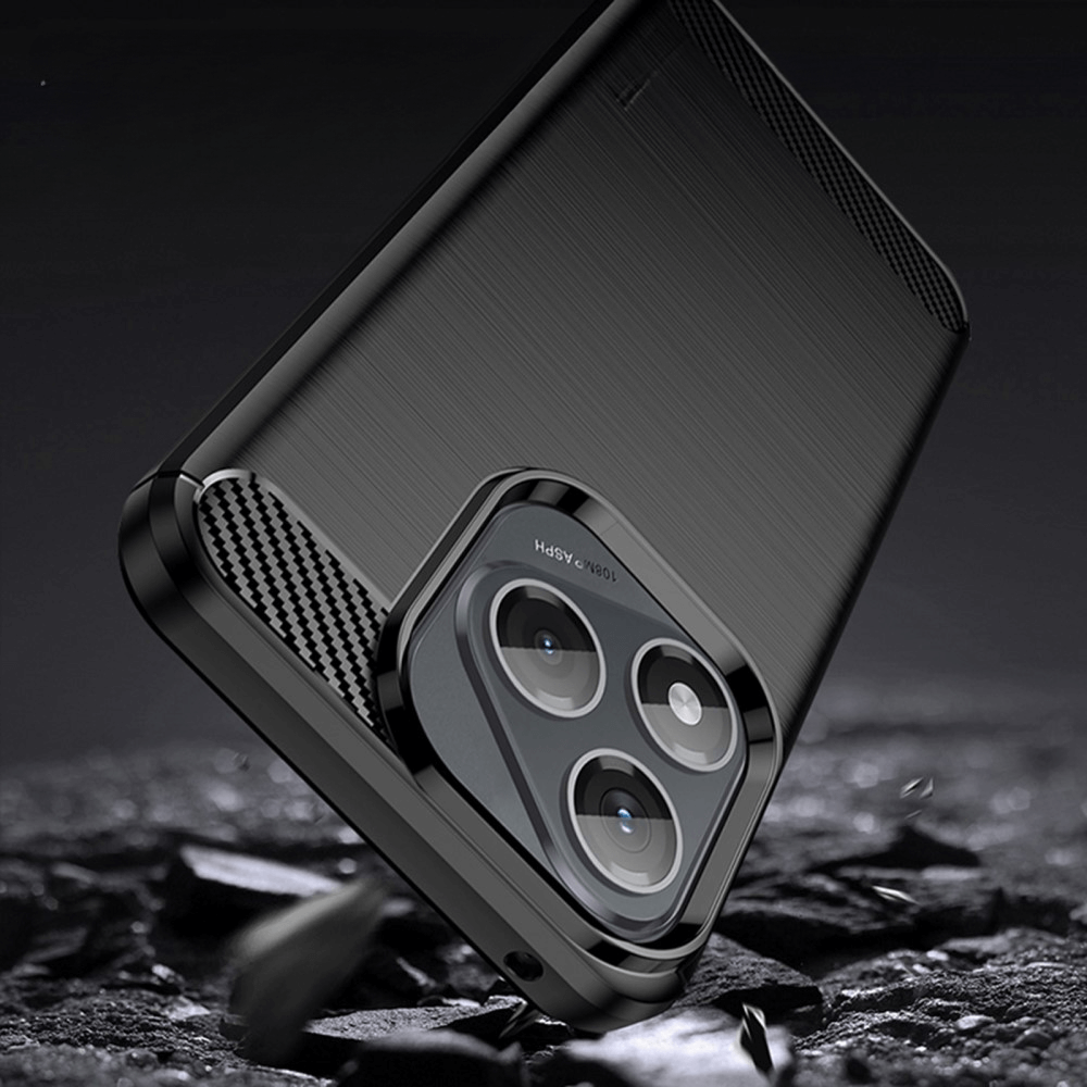 HONOR 400 - Coque look métal carbone