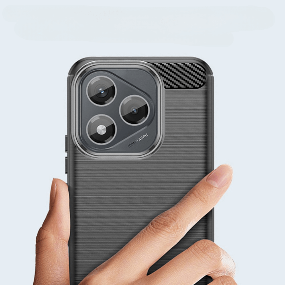 HONOR 400 - Coque look métal carbone