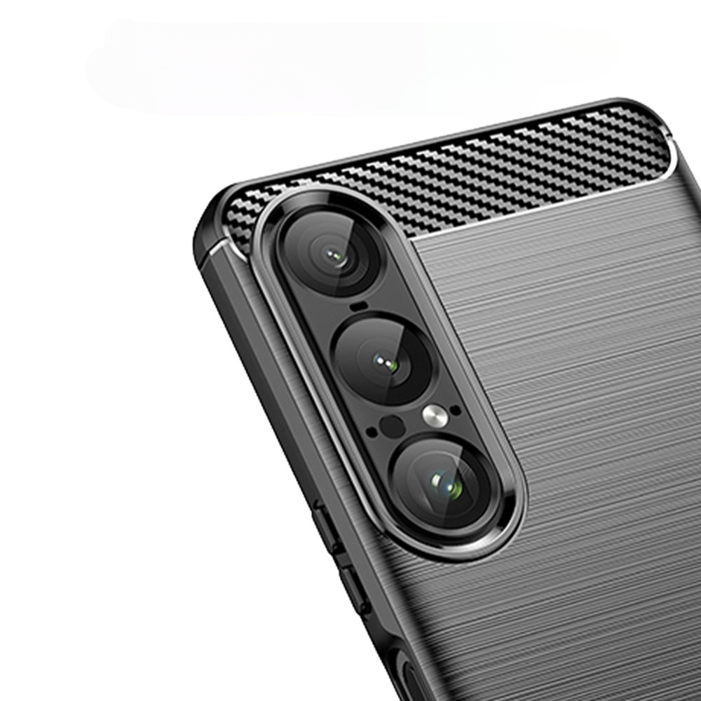 Sony Xperia 1 VII - Metal Carbon Look Case