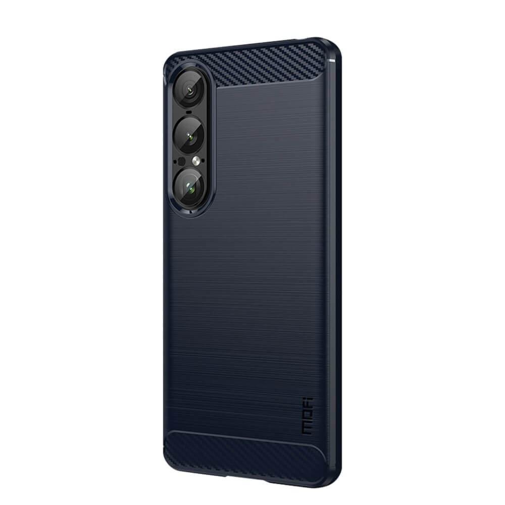 Sony Xperia 1 VII - Metal Carbon Look Case