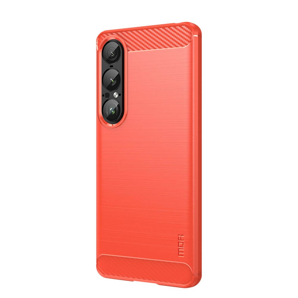 Sony Xperia 1 VII - Metal Carbon Look Case