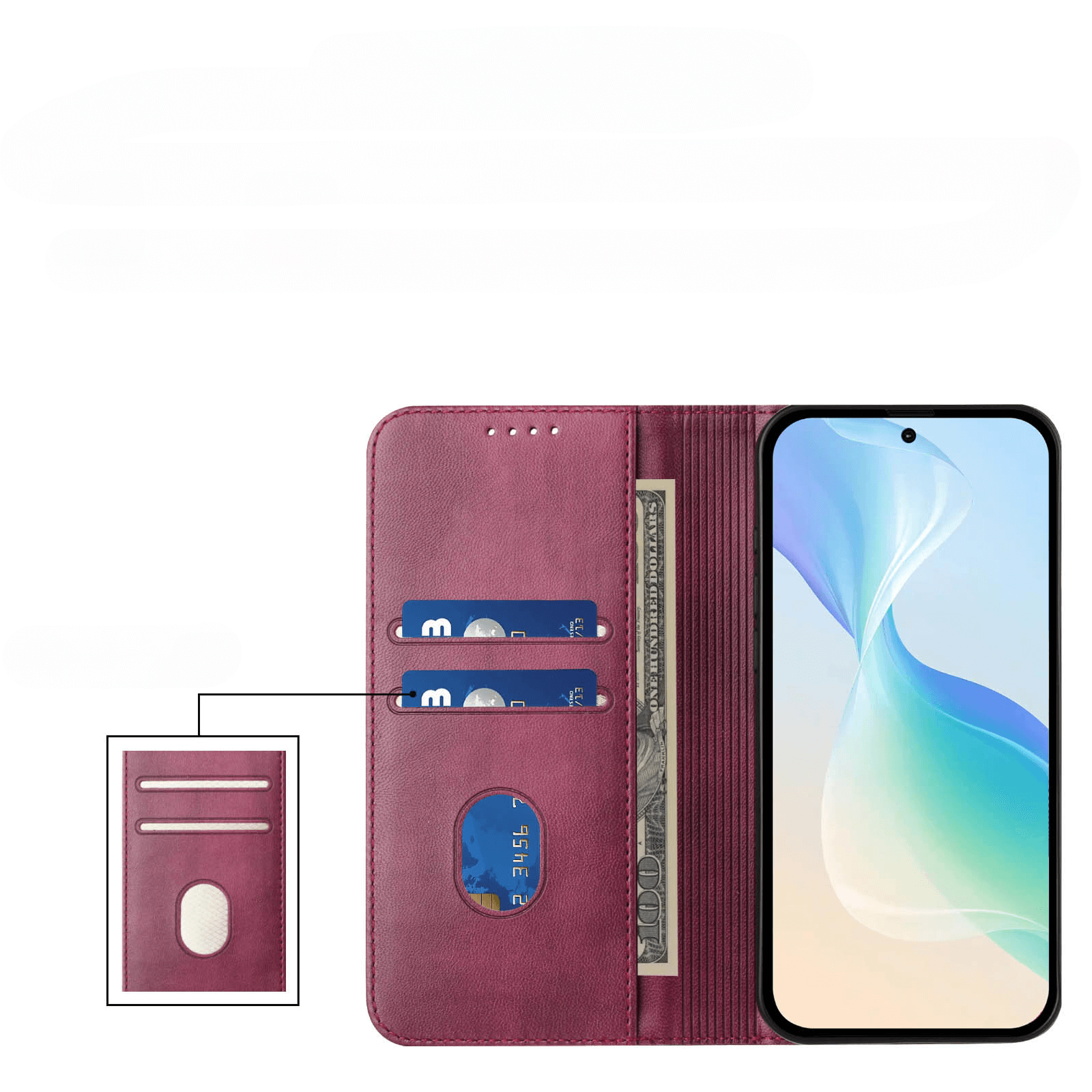 CMF Phone 2 Pro - Flip Case mit RFID Blocker