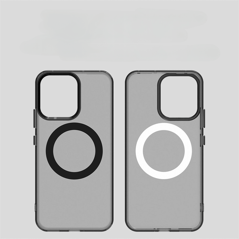 OPPO Reno14 - Acryl-Handyhülle mit Magnet und Farbakzent