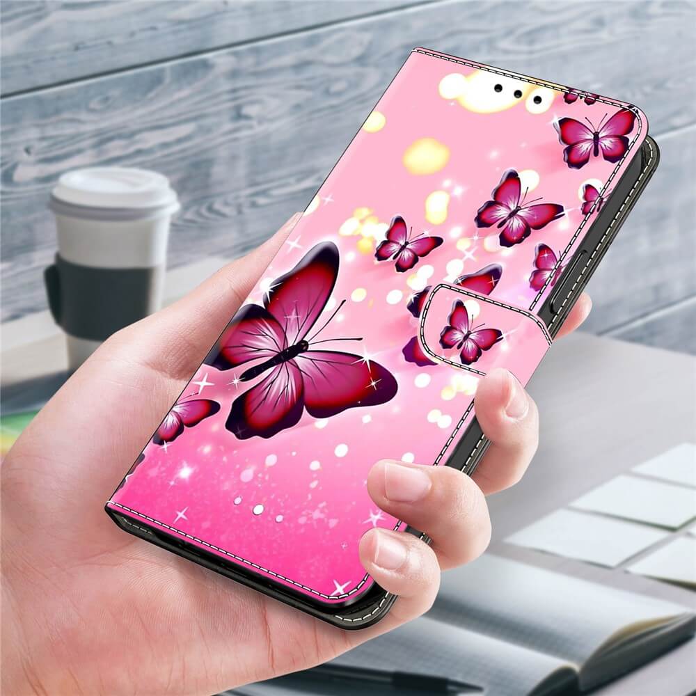 Galaxy A17 / A26 - Wallet case flip cover motif
