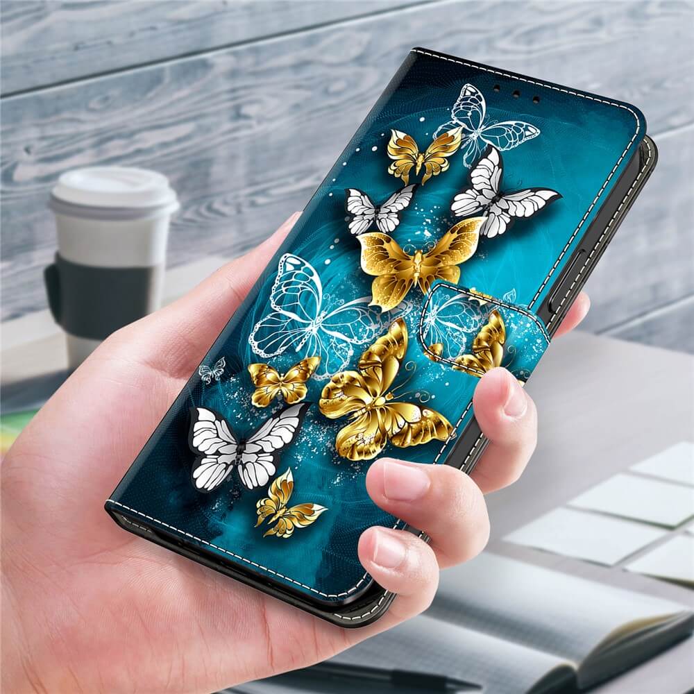 Galaxy A17 / A26 - Wallet case flip cover motif