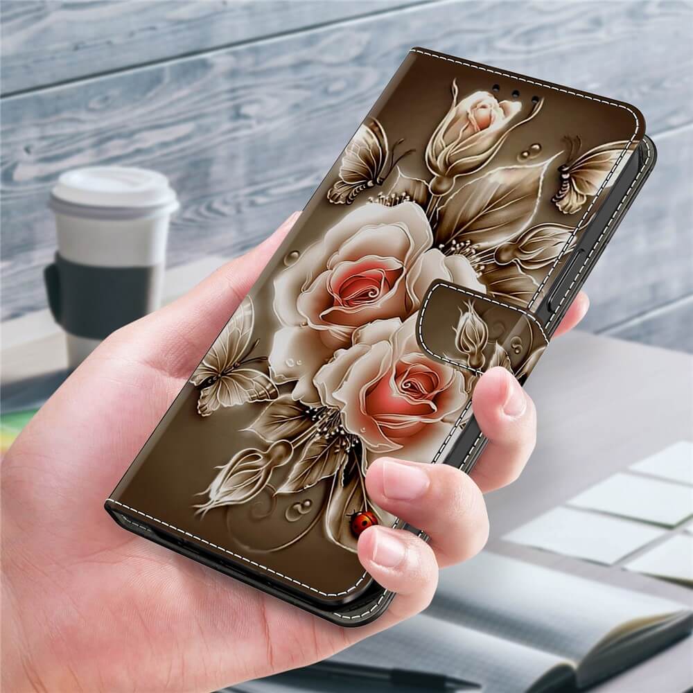 Galaxy A17 / A26 - Wallet case flip cover motif
