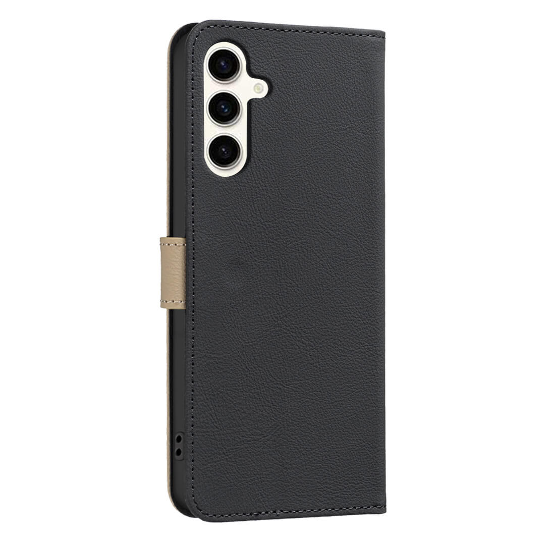 Galaxy S25 FE - BINFEN Leather Case Floral