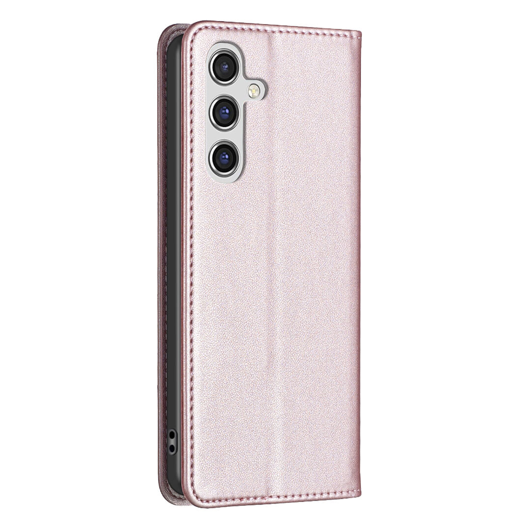 Galaxy S25 FE - BINFEN Leather Flip Case 