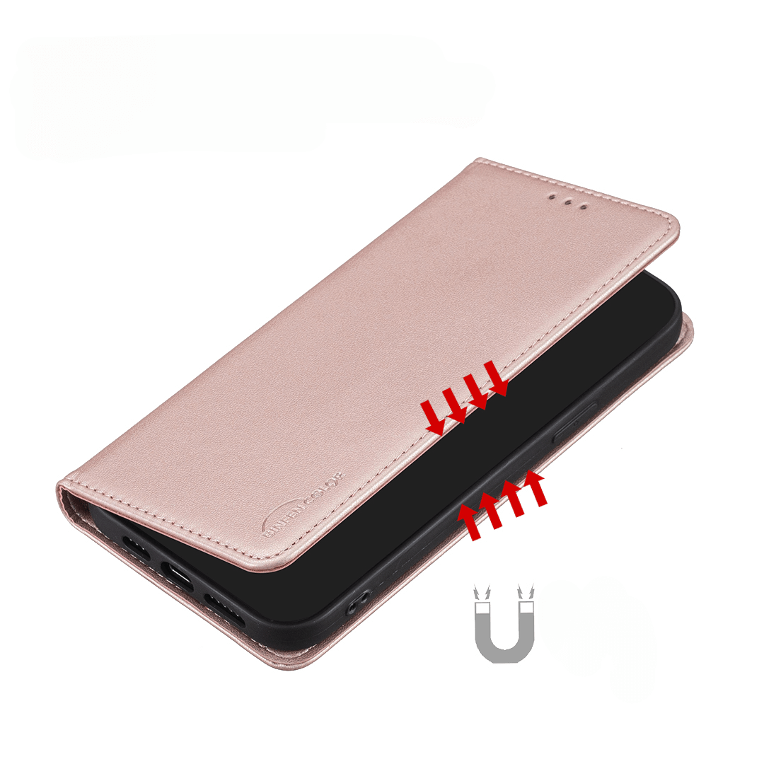 Galaxy S25 FE - BINFEN Leather Flip Case 