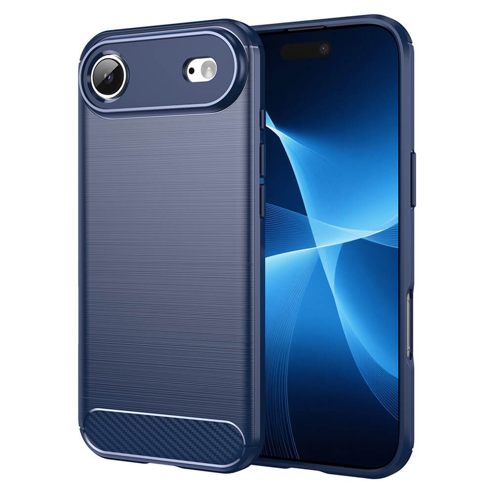 iPhone 17 Air - Metal Carbon Look Case