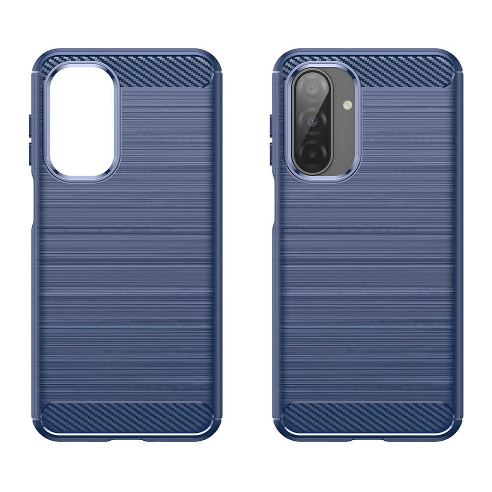 Galaxy A17 / A16 / A26 - Coque look métal carbone