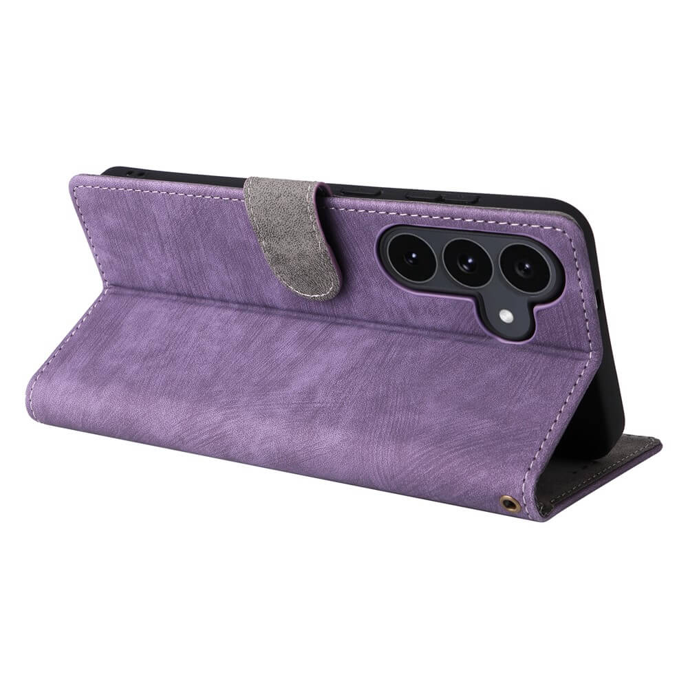 Galaxy S25 FE - Leather case with RFID blocker