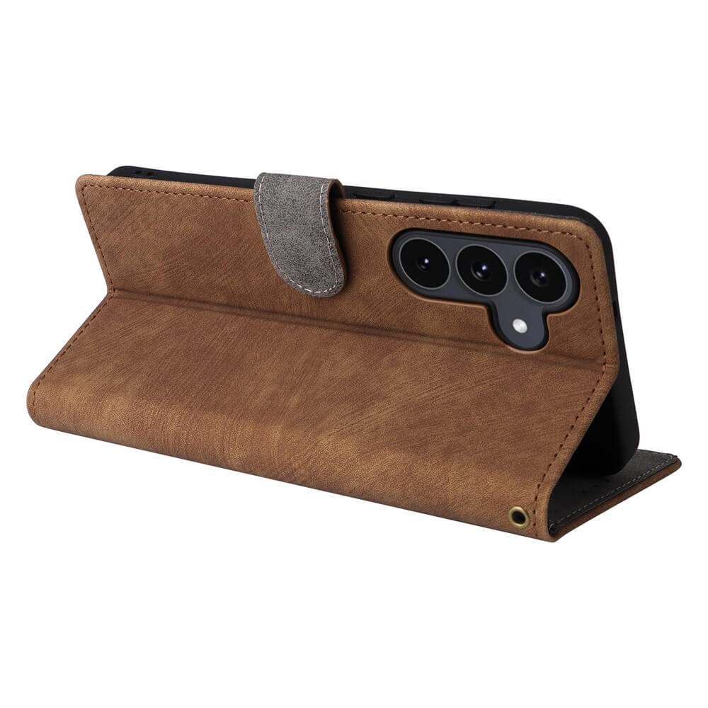 Galaxy S25 FE - Leather case with RFID blocker